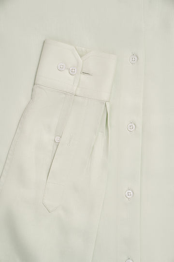 CLASSIC FIT LIGHT GREEN FORMAL SHIRT